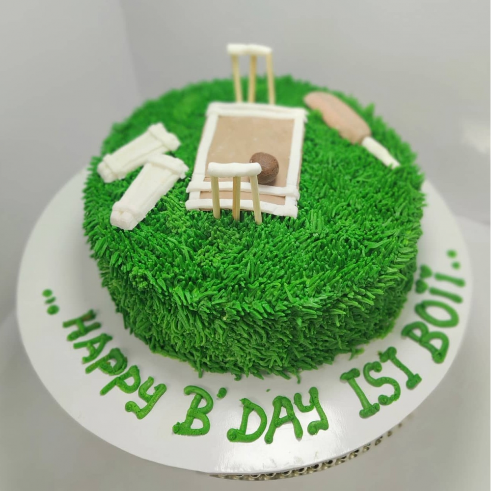 Cricket Themed Birthday Cake – Amys Bake House
